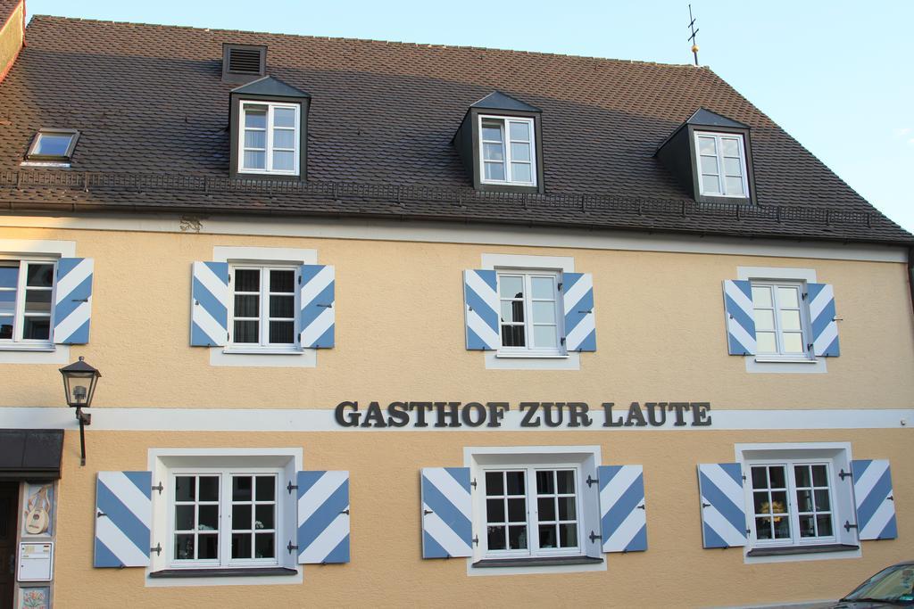 Hotel Garni Zur Laute Mindelheim Exterior foto