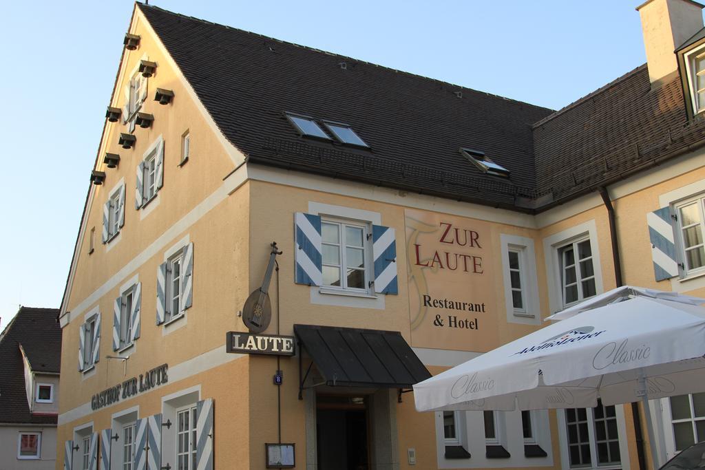 Hotel Garni Zur Laute Mindelheim Exterior foto